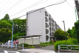 立川市富士見町の中古マンションの外観