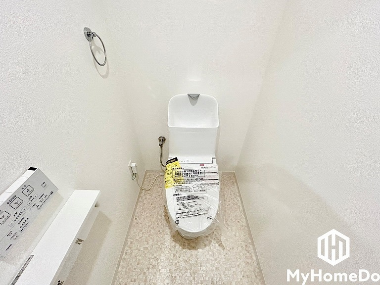 清潔感あふれるゆとりのあるトイレ空間で、毎日を快適に過ごせる住まい