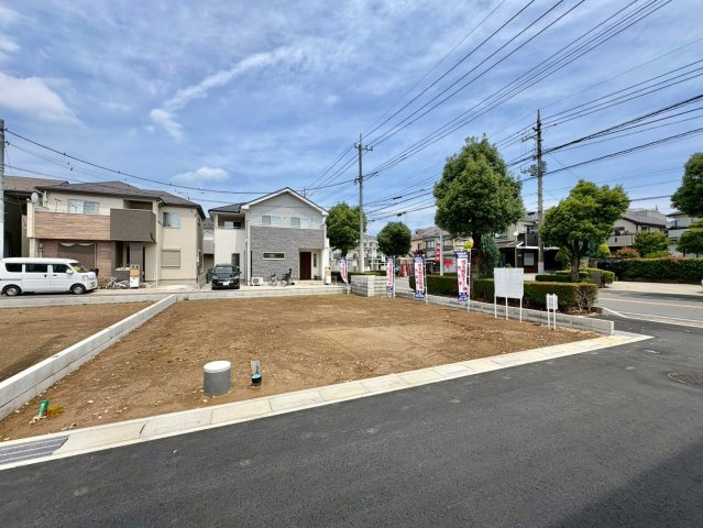 全4区画・自由設計で夢のマイホームはいかがでしょうか！花田小学校まで徒歩2分(約160ｍ)・中央中学校まで徒歩15分（約1200ｍ）！