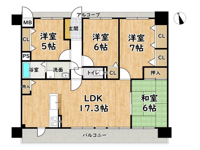 間取り：328000625665