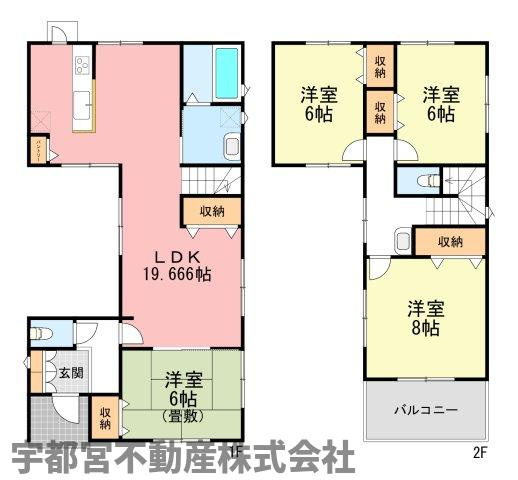 【区画図】3号棟　区画図です。