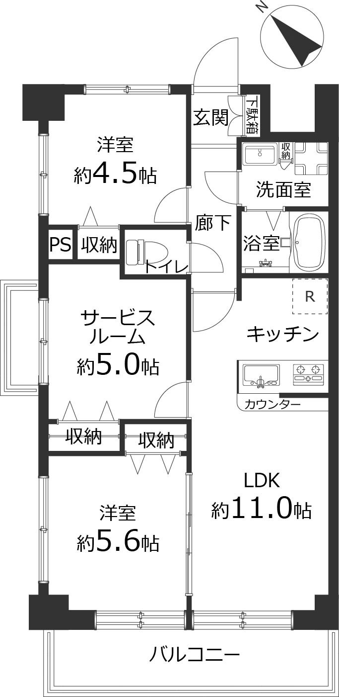 間取り：313004702292