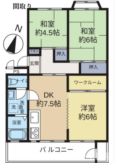 間取り：312001304574