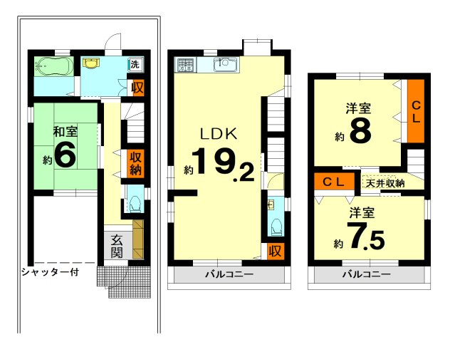 間取り：326000239064