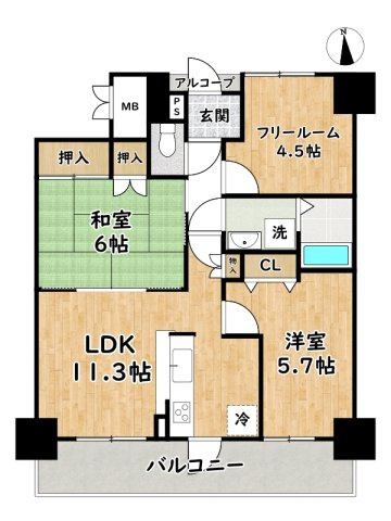 間取り：328000650639