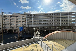 修学院住宅B棟の外観