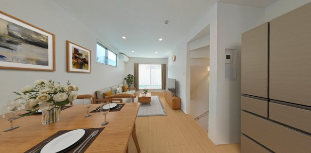 CGによるホームステージング画像です。