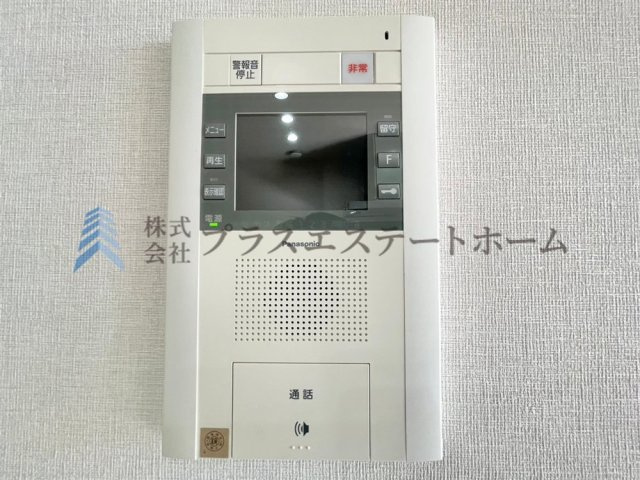 録画機能付きTVモニターインターフォン♪防犯面も安心です♪