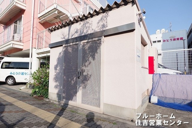 ゴミ置き場です！