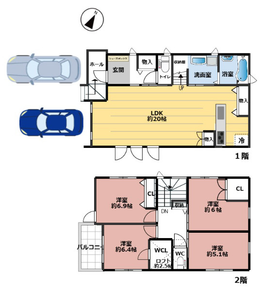 間取り：328000621429