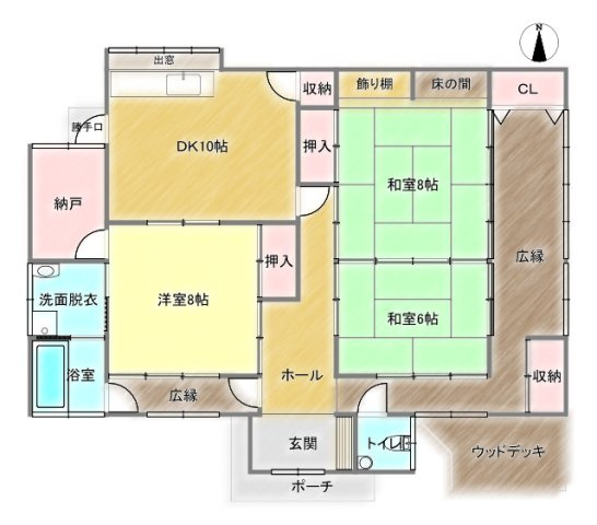 間取り：346000044570
