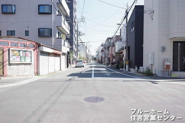 別角度からの前面道路です！