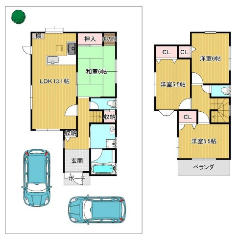 間取り：328000621614