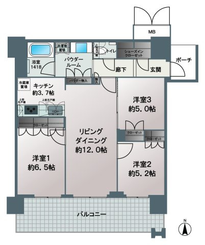 間取り：327002536334