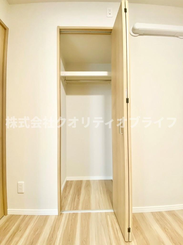 各居室収納つきなのもこのお部屋の嬉しいポイントです