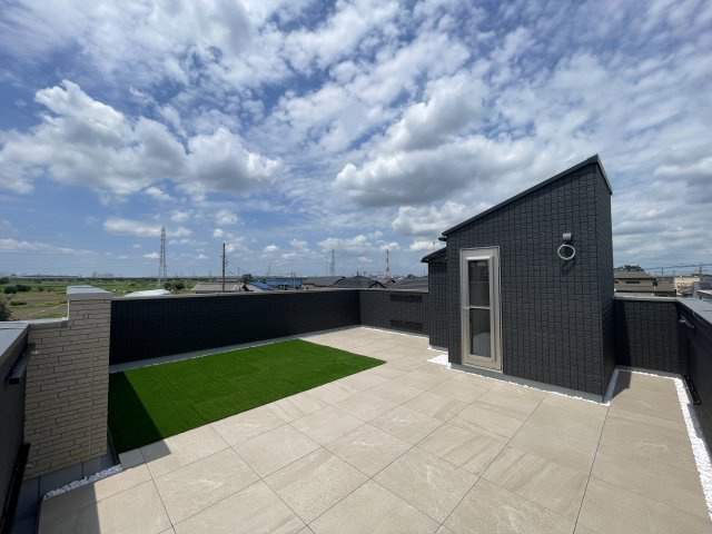 屋上庭園　