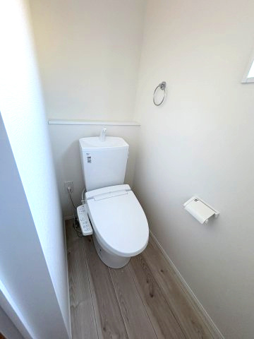 現地写真。1階のトイレです。