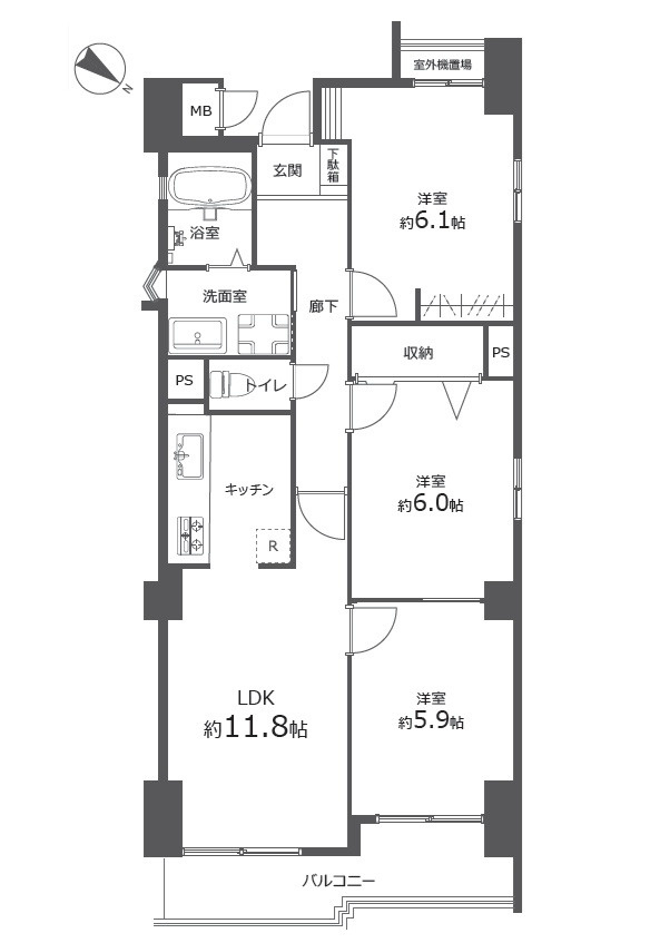 間取り：334000212881