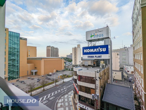 【プレミスト小山ステーションレジデンスの展望】