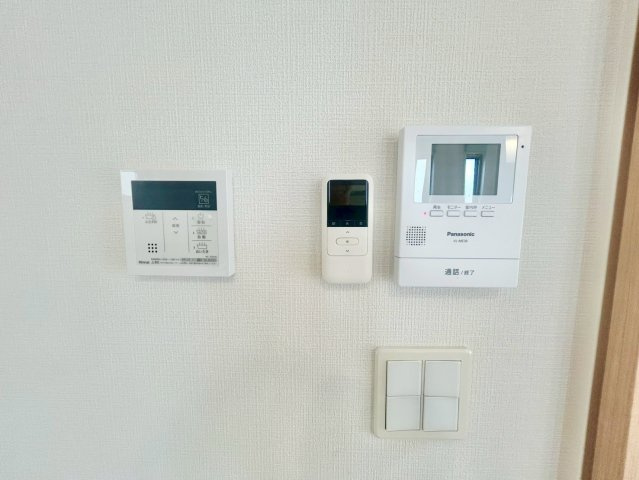 TVモニター付きインターホンで防犯面にも配慮♪
