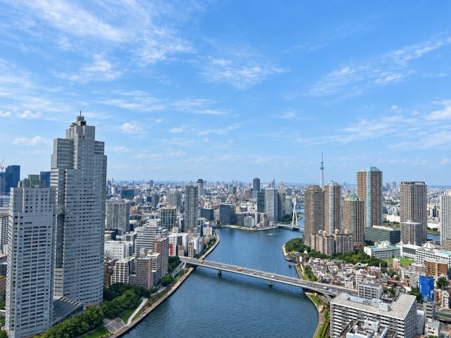 バルコニーからの眺望