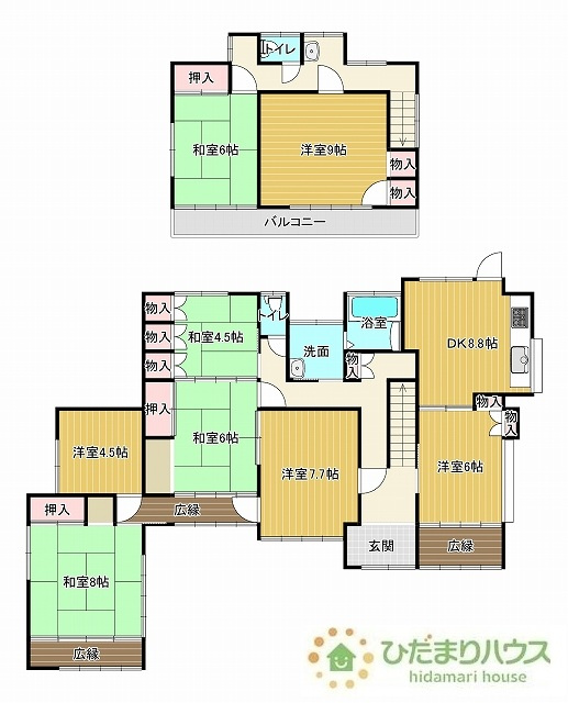 間取り：308000158082