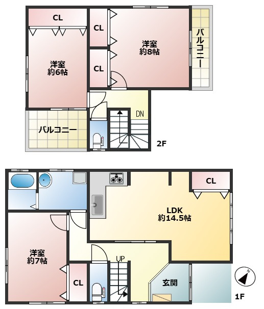 ■ゆとりのある広々3LDK♪　■即入居可能物件♪
