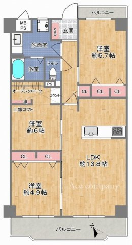 間取り：327002234824