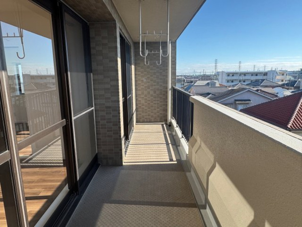 【パブリデンス春日部豊春のバルコニー】