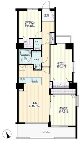 【パブリデンス春日部豊春の間取り】