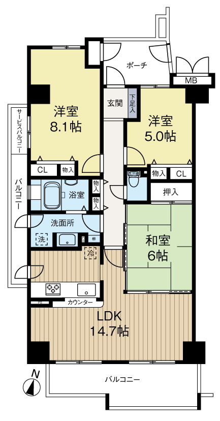 間取り：328000663014