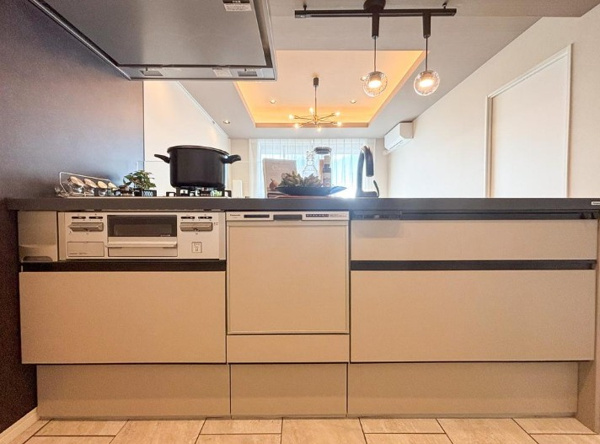 【西早稲田シティタワーのキッチン】