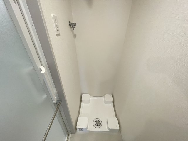 洗濯機置き場です。