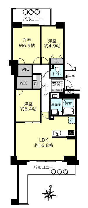 間取り：328000678256