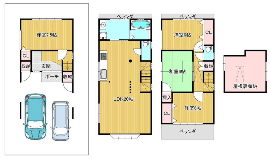 間取り：327002972547