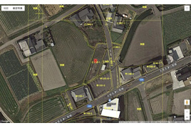  三野町吉津 ナガボソい土地の間取り