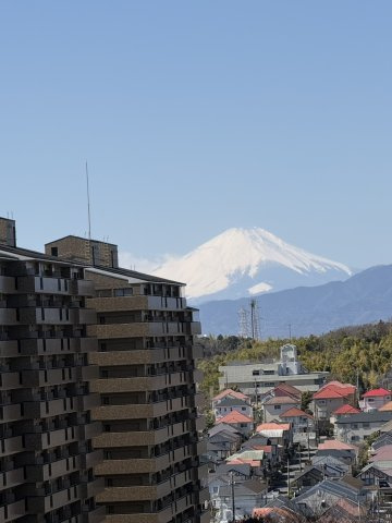 晴れた日には富士山もみえます。