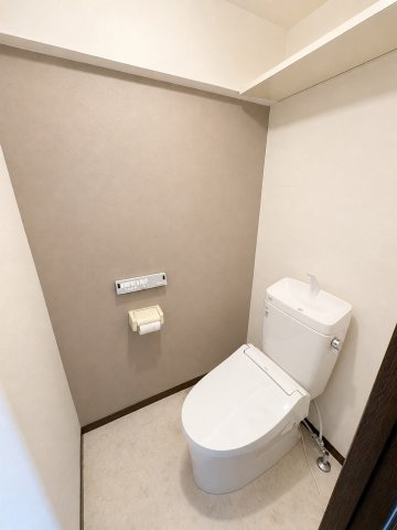 シンプルで使いやすいトイレです