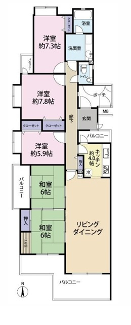 間取り：328000662634