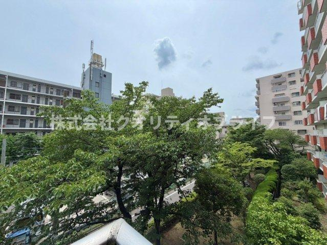 南、西の2面バルコニーからの眺望
