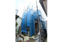 足立区保木間3丁目新築戸建の外観