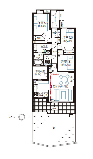 間取り：313004660485