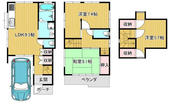 間取り：328000643302