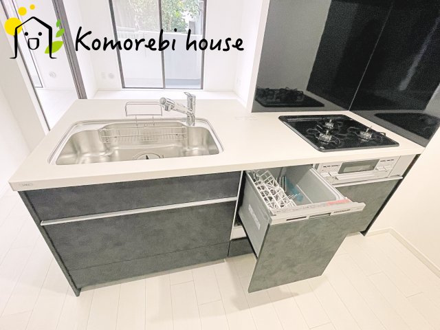 コンパクトなキッチンで掃除もラクラク