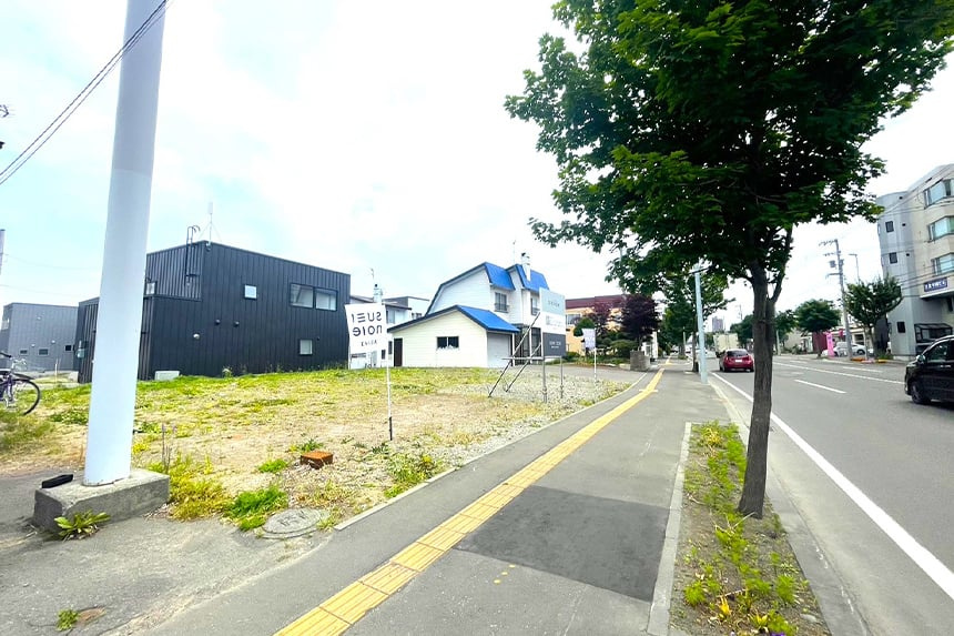 前面道路含む現地写真
