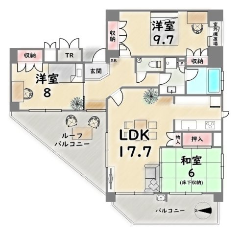 間取り：326000263473