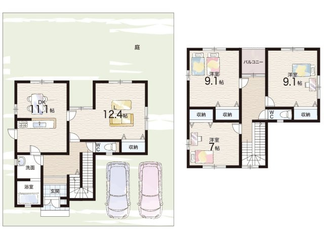 間取り：328000621682