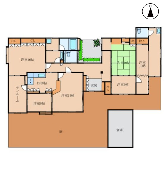 間取り：346000015177