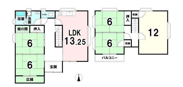 間取り：329000133189