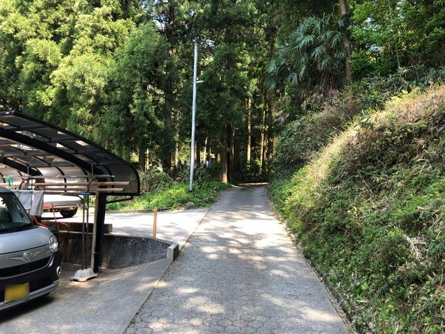 前面道路